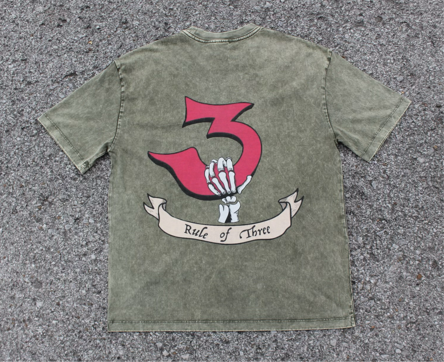 Out West Tee- Olive