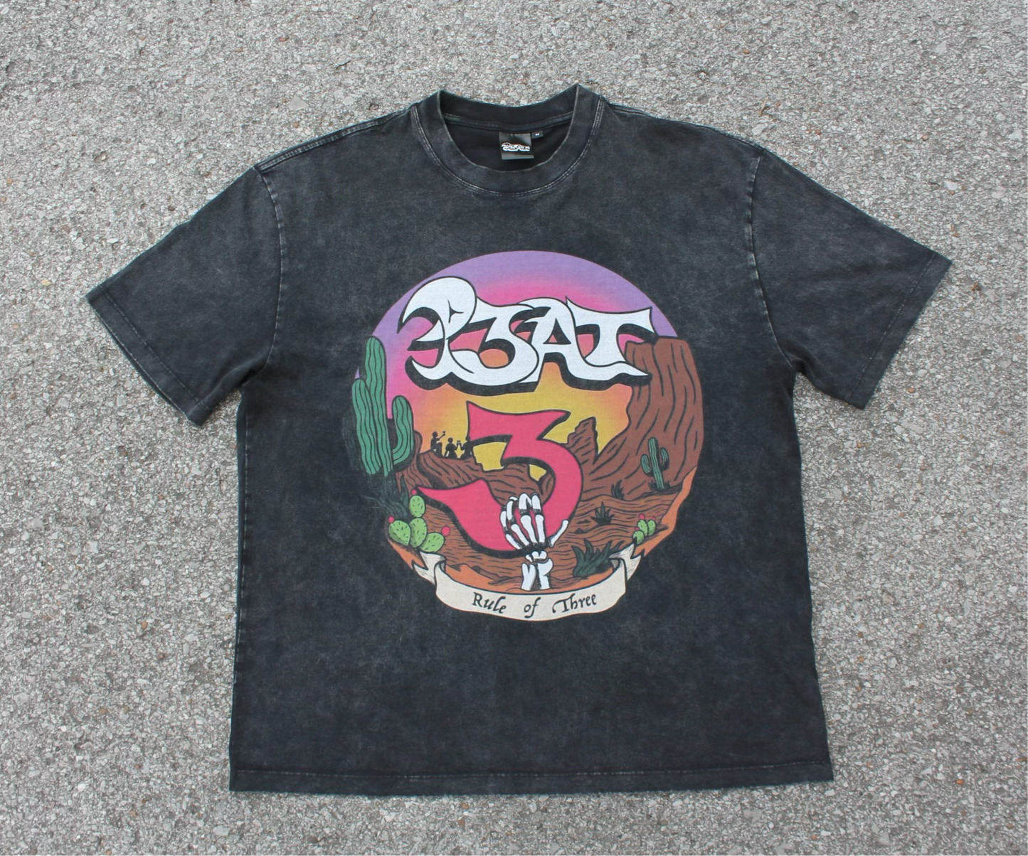 Out West Tee- Black